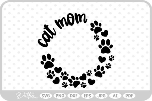 Cat Kitten Mom SVG PNG DXF: An Embroidery Designer’s Review