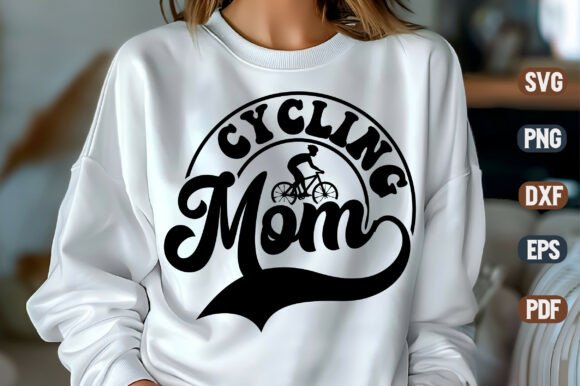 Cycling Mom SVG Design: Real Embroidery Review