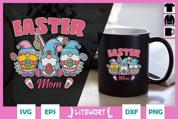 Easter Mom Happy Gnome Mom SVG: Real Embroidery Review