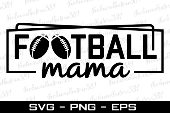 Football Mom SVG Cut File