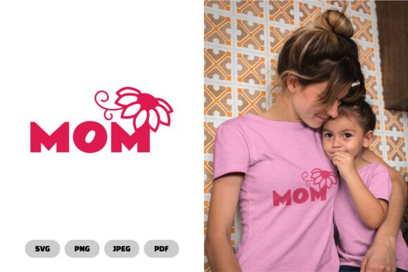 Mom SVG Clipart – Mother's Day