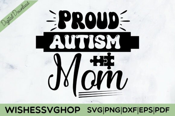 Proud Autism Mom SVG PNG: A Designer's Real-Stitch Review